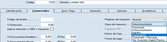 Importacion Gestion