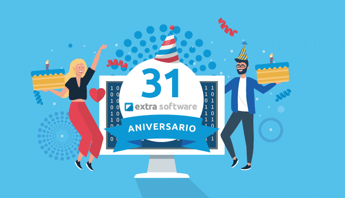 ¡Celebramos el 31 Aniversario Extra Software!
