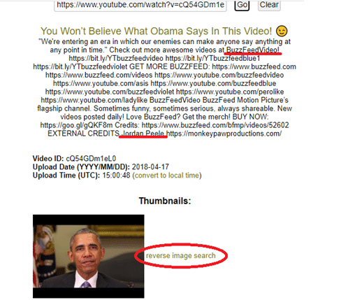 Busqueda deepfake video Barak Obama