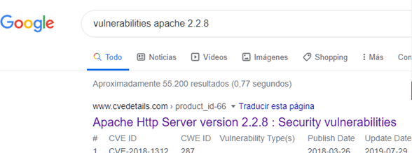 Busqueda apache