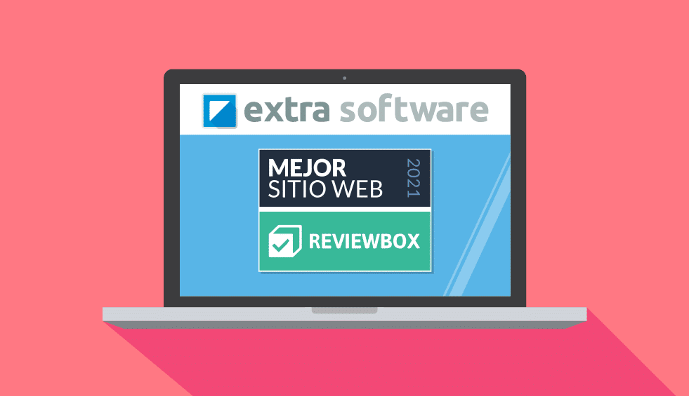 Reviewbox otorga uno de sus premios Mejor Sitio Web 2021 a extrasoft.es