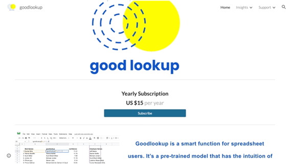 Goodlookup