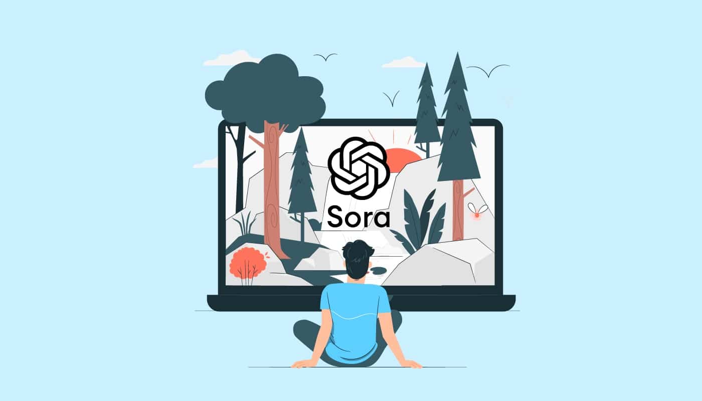SORA de Open AI en pantalla
