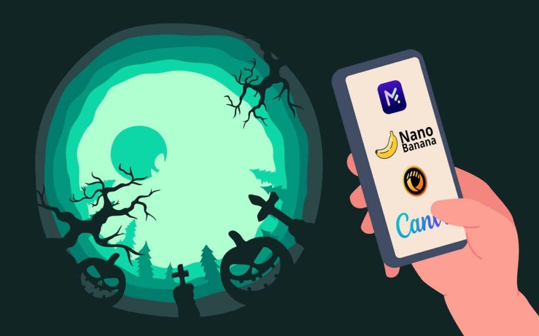4 aplicaciones con IA para crear imágenes de Halloween divertidas