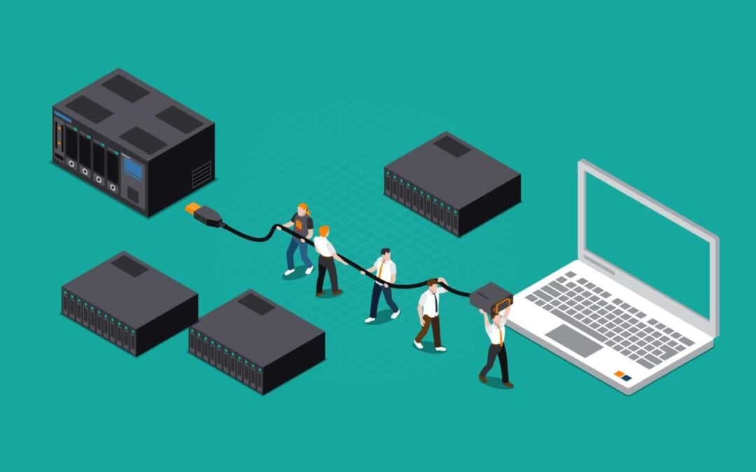 ¿Se requiere de trabajo físico en un centro de datos?