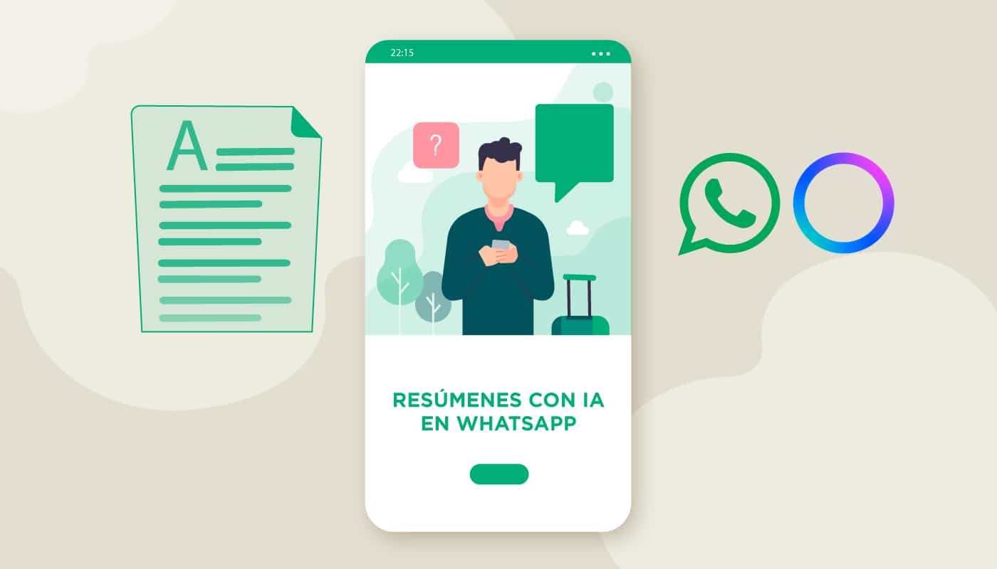 Cómo activar y usar la función de resúmenes con IA en WhatsApp