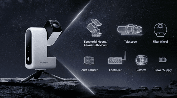 Telescopio inteligente Suzhou ZWO CES 2026 Telescopio inteligente Suzhou ZWO CES 2026