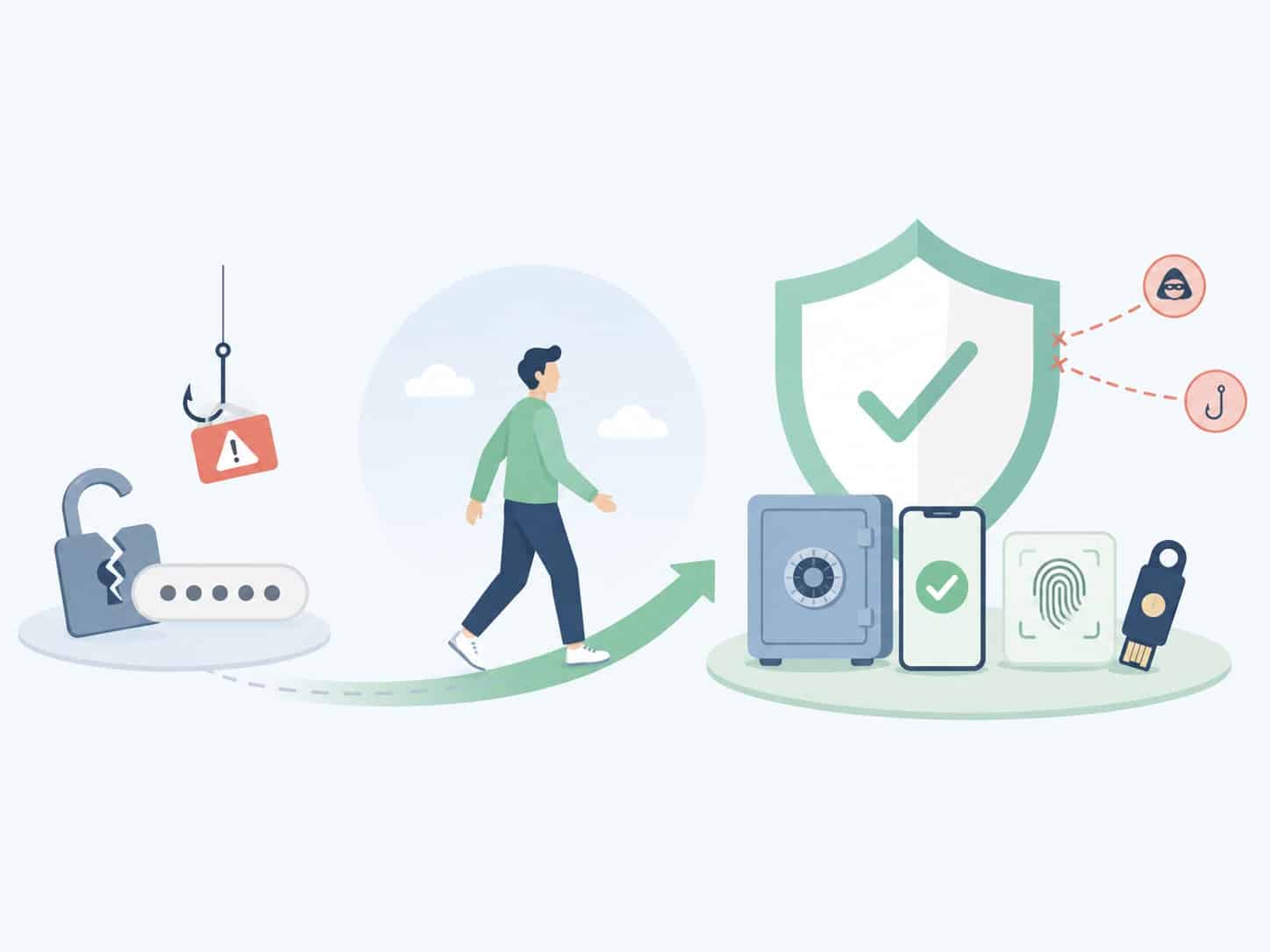Contraseñas seguras vs phishing