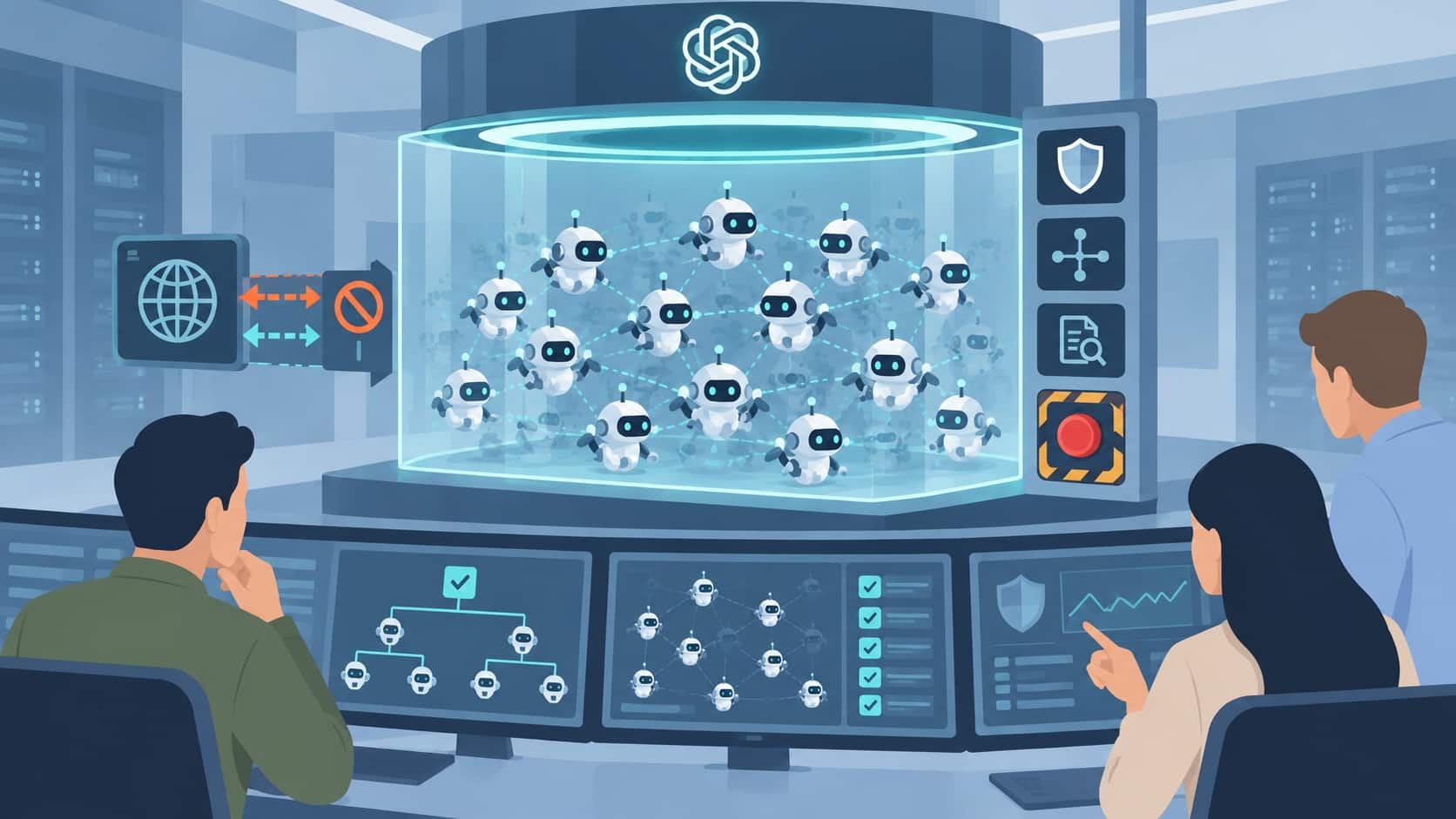 Enjambre agentes de IA controlado en OpenAI Enjambre agentes de IA controlado en OpenAI